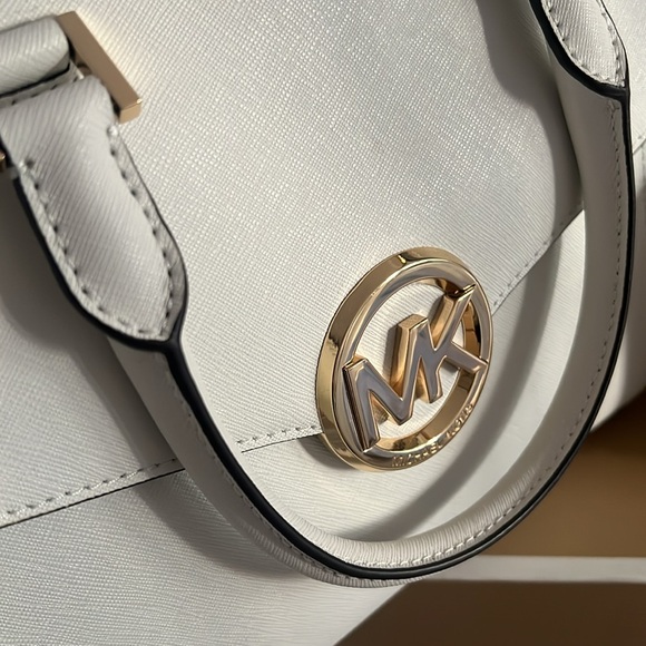 MICHAEL KORS CROSSBODY SATCHEL PURSES HUDSON  NEW AUTHENTIC 10x8.5 - Picture 8 of 12